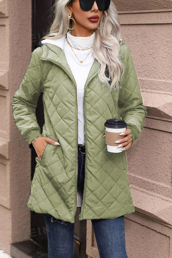 Women’s Cotton Jacket – Solid Color Lightweight Casual Outerwear 