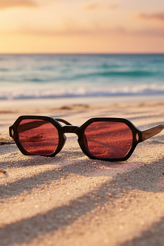 Polygonal Small-frame Sunglasses, European And American Style 