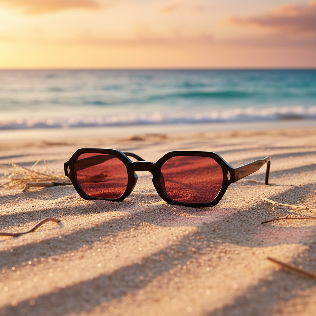 Polygonal Small-frame Sunglasses, European And American Style 