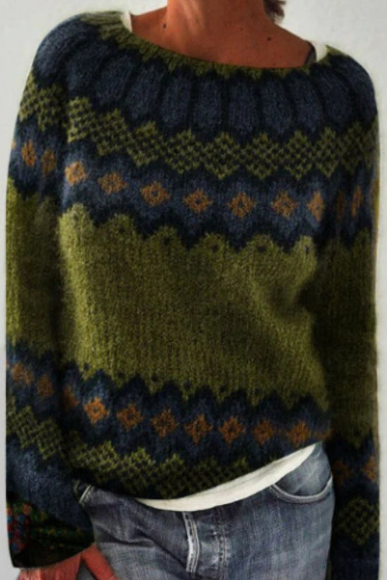 Women’s Fashionable Pullover Sweater Top | Cozy Everyday Knit 