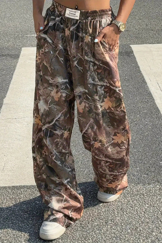 🧢 Women's Y2K Camouflage Cargo Pants FitiqueFit