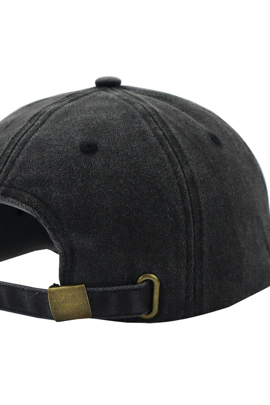 Horse Girl Embroidered Vintage Washed Baseball Cap – Adjustable Equestrian Hat 