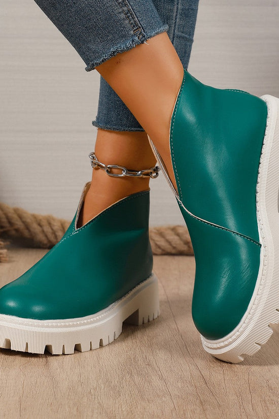 Arrival Women's Plus-size Chunky-heeled High-heeled Ankle Boots 