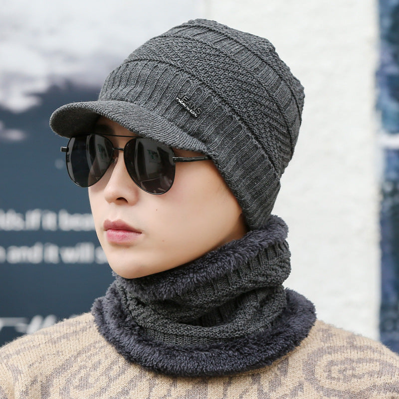 Women’s Fleece-Lined Knit Wool Cap | Winter Warm Hat 
