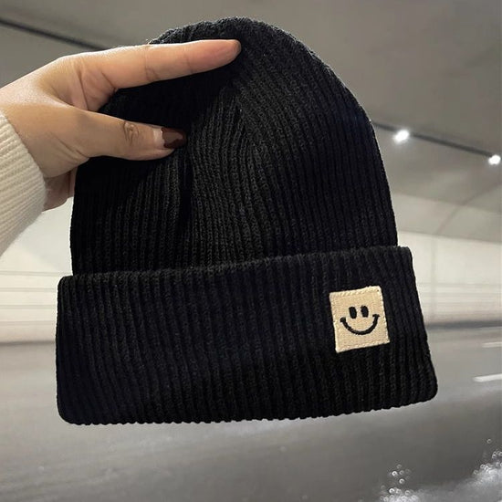 Women’s Winter Solid Color Knitted Hat – Soft Warm Everyday Beanie - FitiqueFit