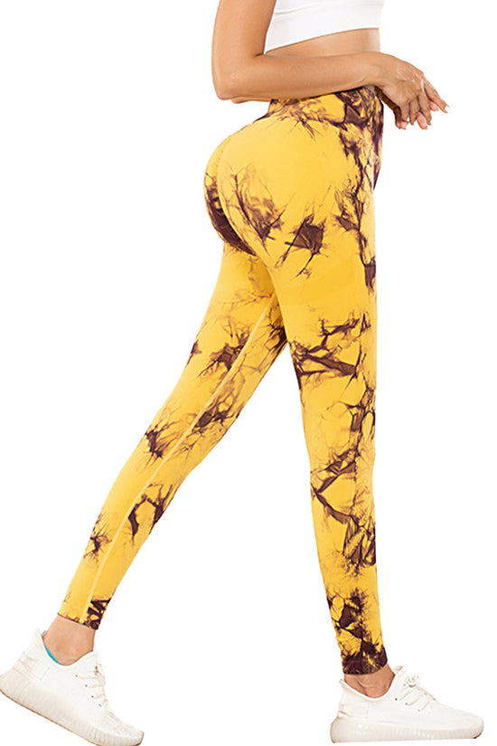 5-Pack Tie Dye Cut-Out Leggings CJ US