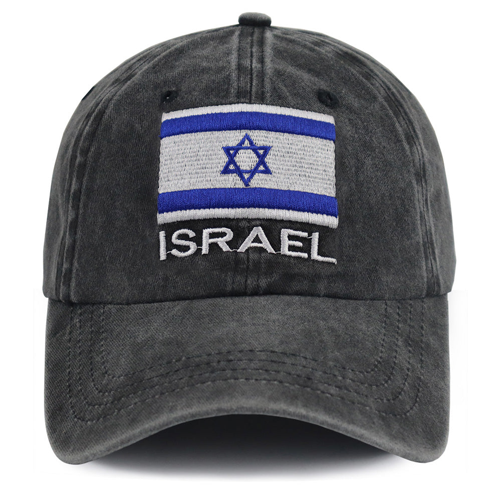 Israel Flag Adjustable Baseball Cap 