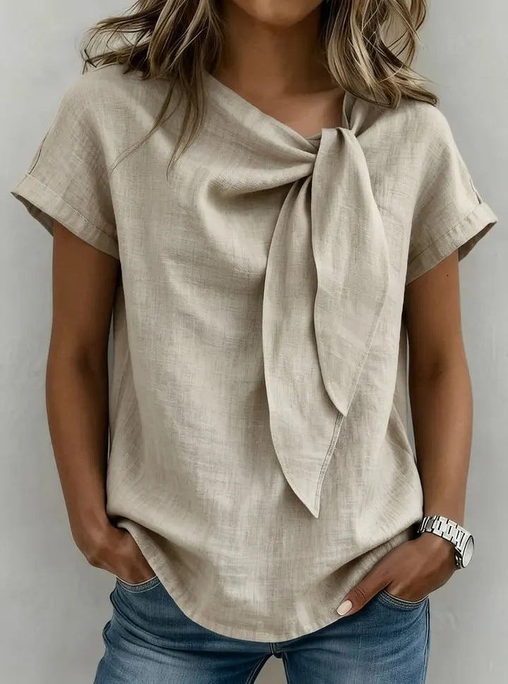 Women's Short-sleeve Fashionable Casual Top T-shirt 