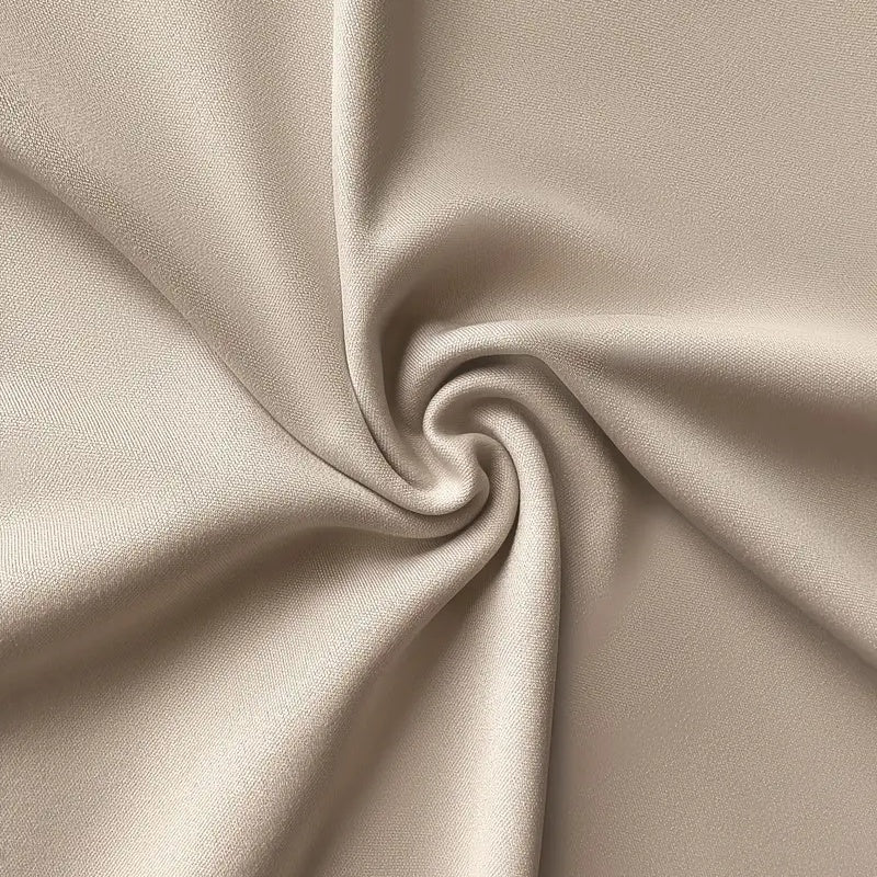 Women's V-Neck Short Dress With Pockets - Long Sleeve Belted Casual Fall Dress 