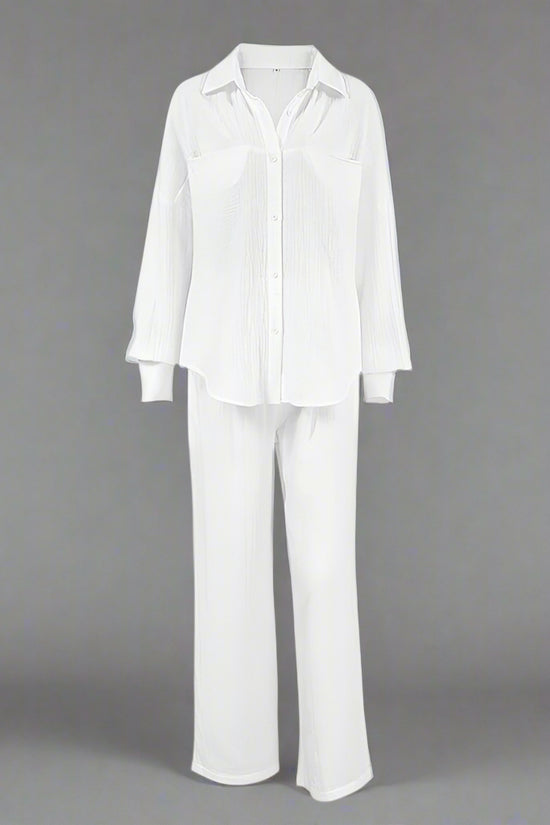 Women's Casual Solid Color Lounge Set CJ US