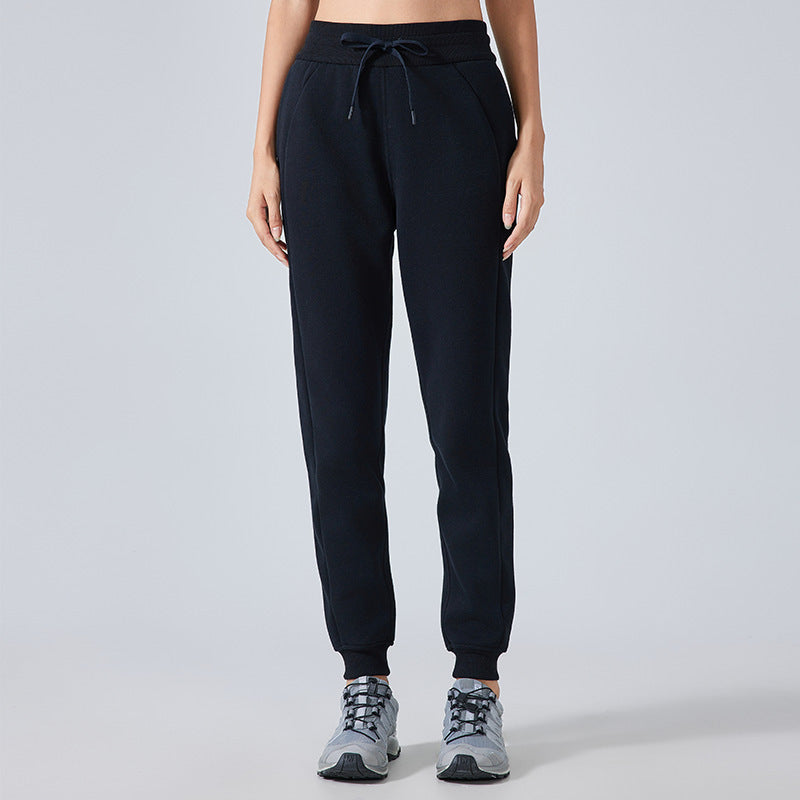 Fleece-lined Warm Leisure All-matching Track Sweatpants FitiqueFit