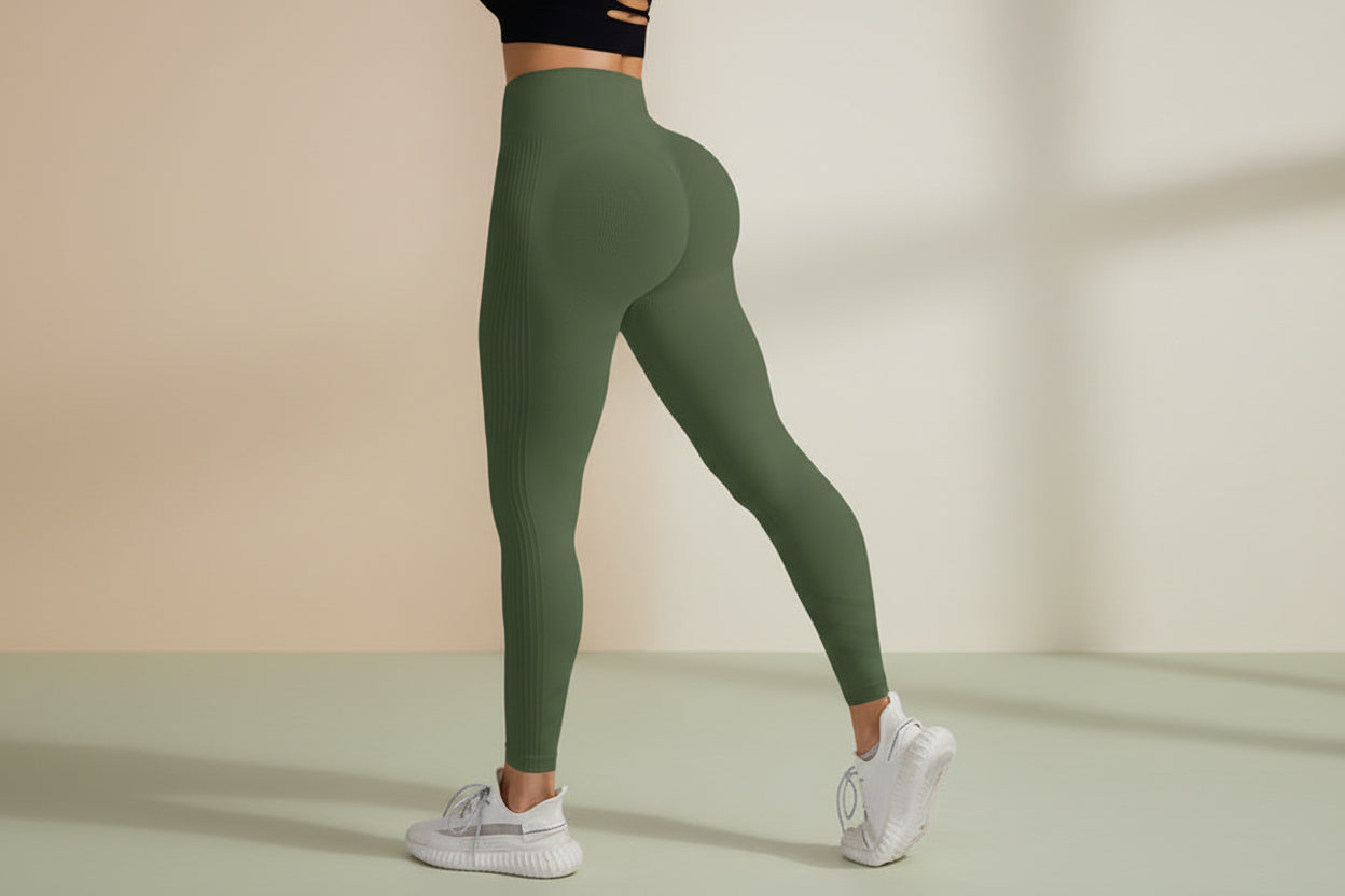 Women’s High-Waisted Yoga Pants – Tummy Control Butt Lifting Leggings - FitiqueFit