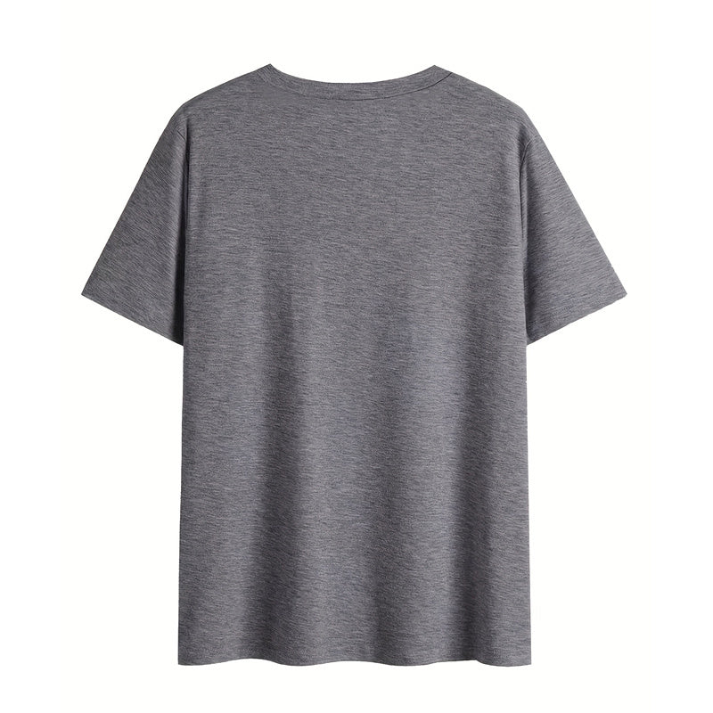 Geometric Mountain & Starry Night Graphic Tee CJ US