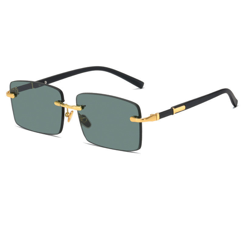 Rimless Crystal Sunglasses – Lightweight & Trendy CJ