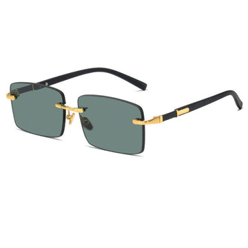 Gold frame grey film