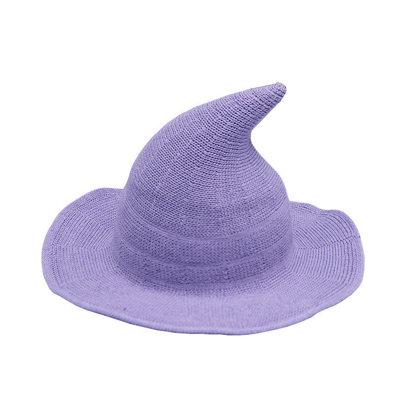 European American Halloween Wool Wizard Hat 