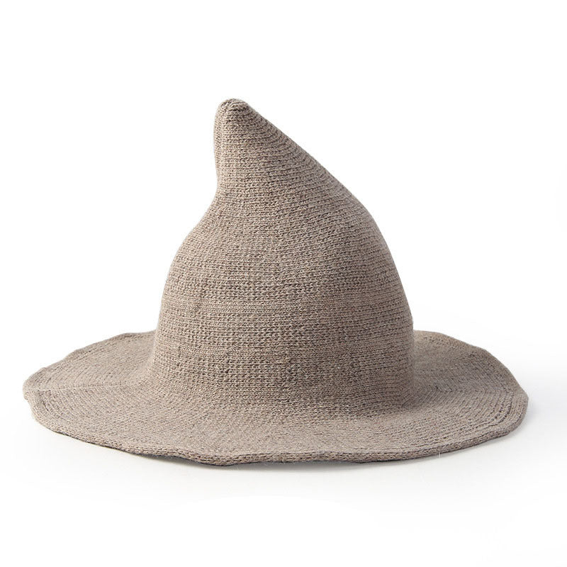 European American Halloween Wool Wizard Hat 