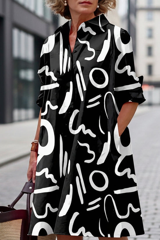 Plus-size Loose-fitting Top Dress 