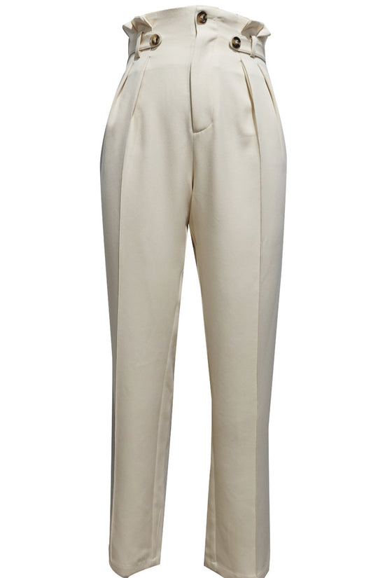 Women’s Solid Color Wide-Leg Pants CJ US