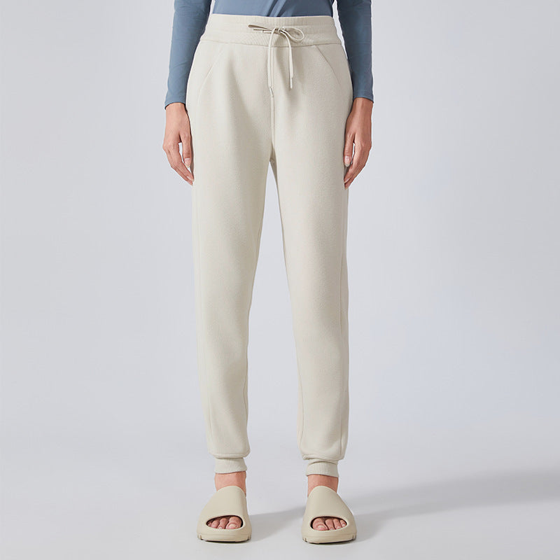 Fleece-lined Warm Leisure All-matching Track Sweatpants FitiqueFit