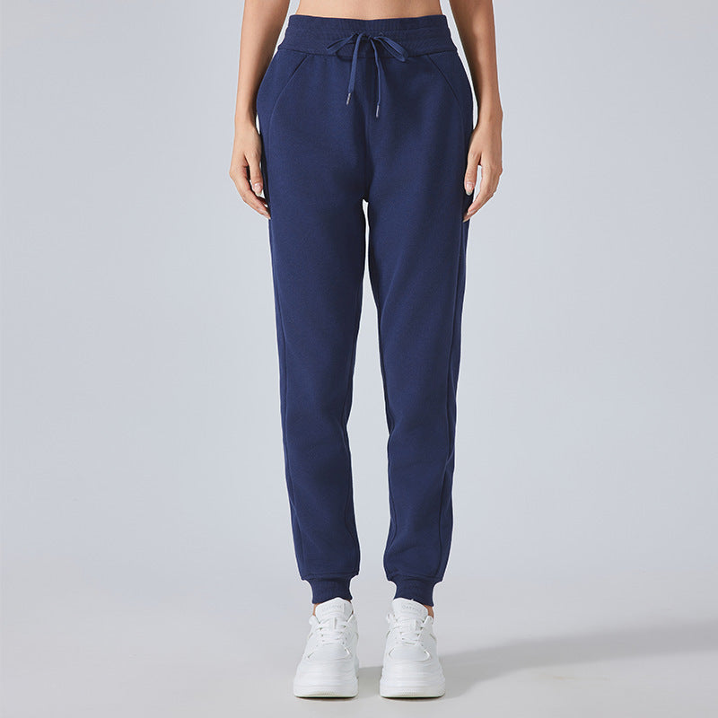 Fleece-lined Warm Leisure All-matching Track Sweatpants FitiqueFit