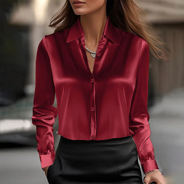 Shirt Wine Red