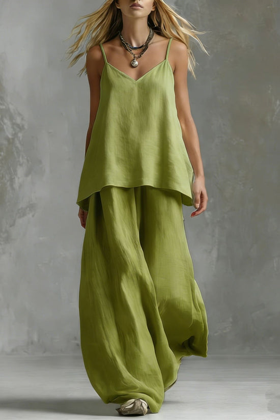 Solid-color Sleeveless Elegant Womens Suit 