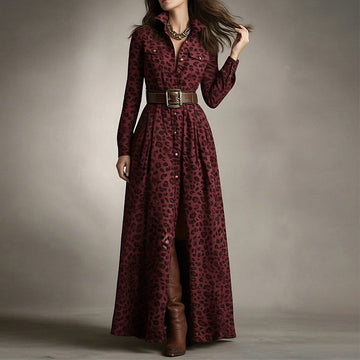 Red Leopard Print