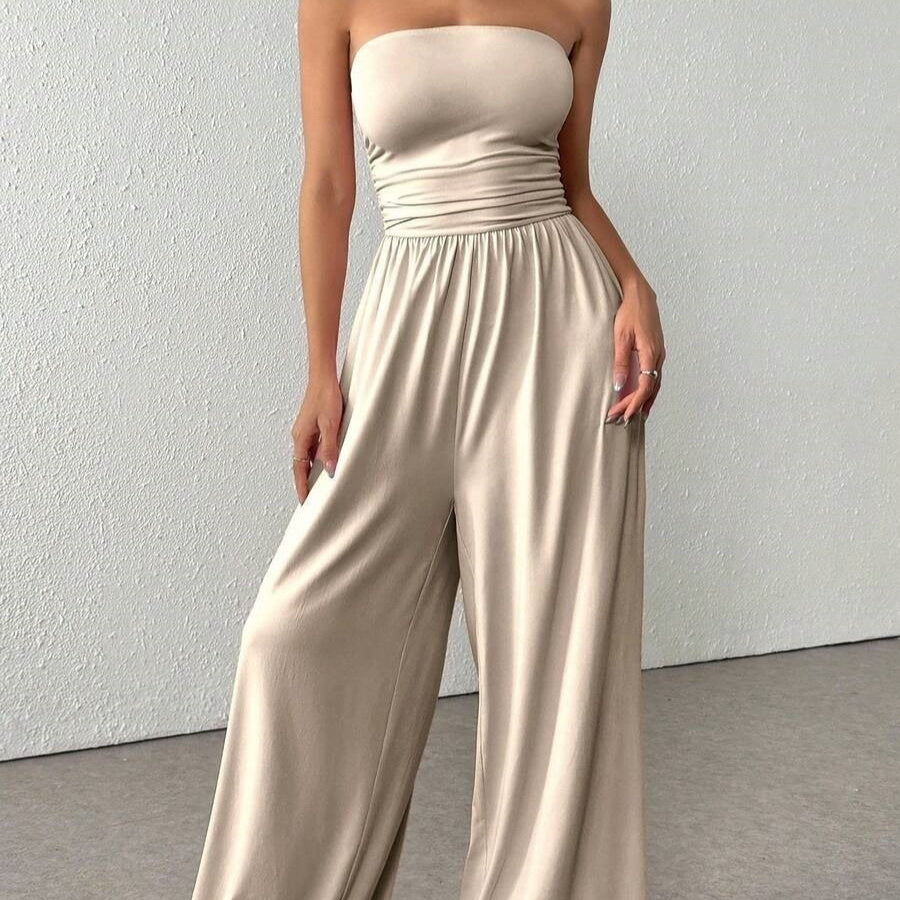 New Casual Versatile High-waisted Pants With A Tube Top 
