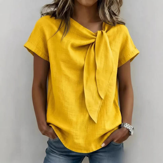Women's Short-sleeve Fashionable Casual Top T-shirt 