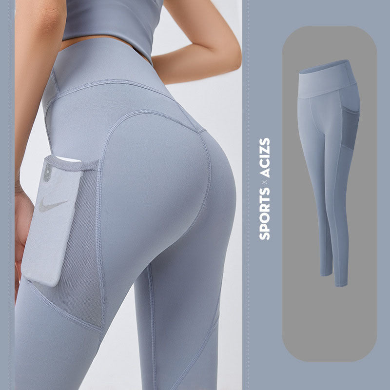 🧘‍♀️ Women's High-Waisted Yoga Leggings with Pockets FitiqueFit