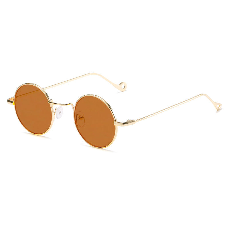 Steampunk Sunglasses – Retro Round Gothic Shades CJ