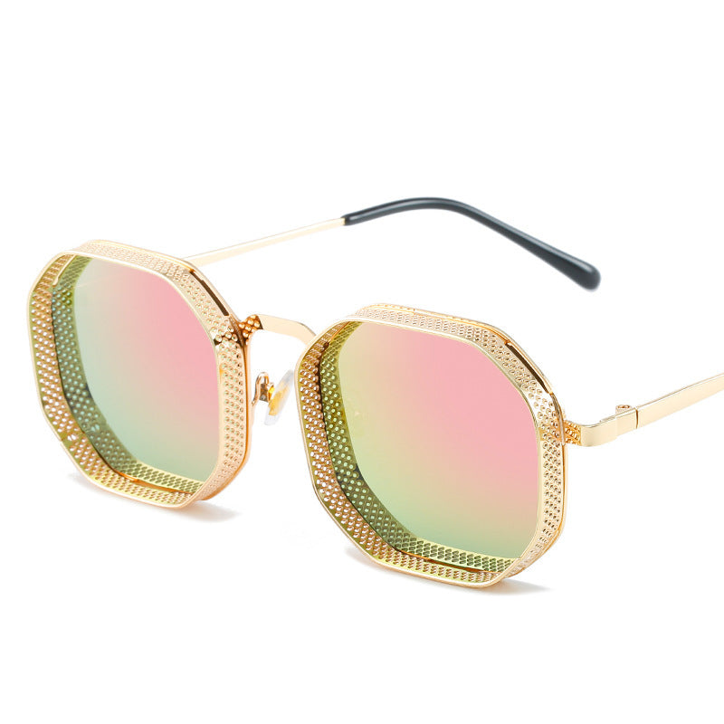 Metal Frame Sunglasses for Men and Women – Lightweight, Sleek, and Stylish CJ