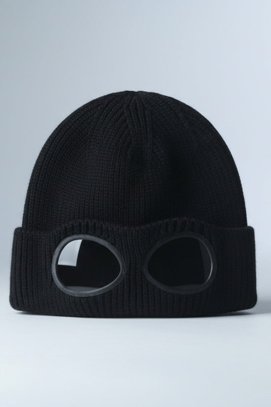 Women’s Pilot Wool Knit Hat – Winter Warm Knitted Aviator-Style Hat - FitiqueFit